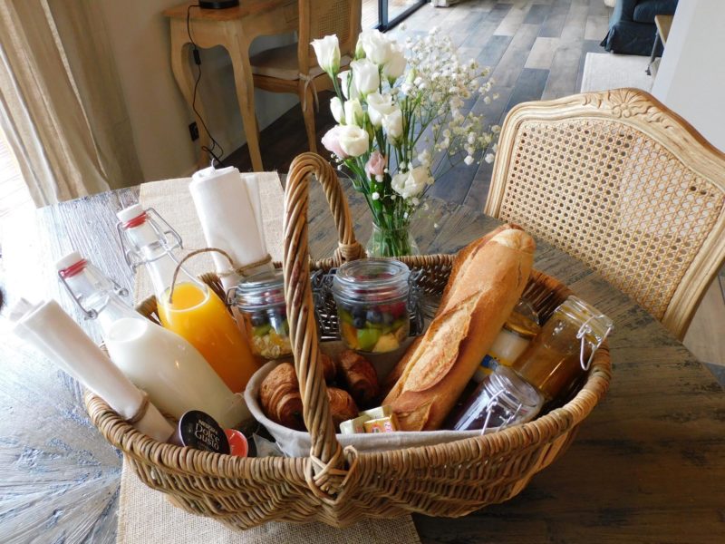 Profitez de votre séjour pour déguster le Panier petit-déjeuner de la Longère de Chillac en Gironde