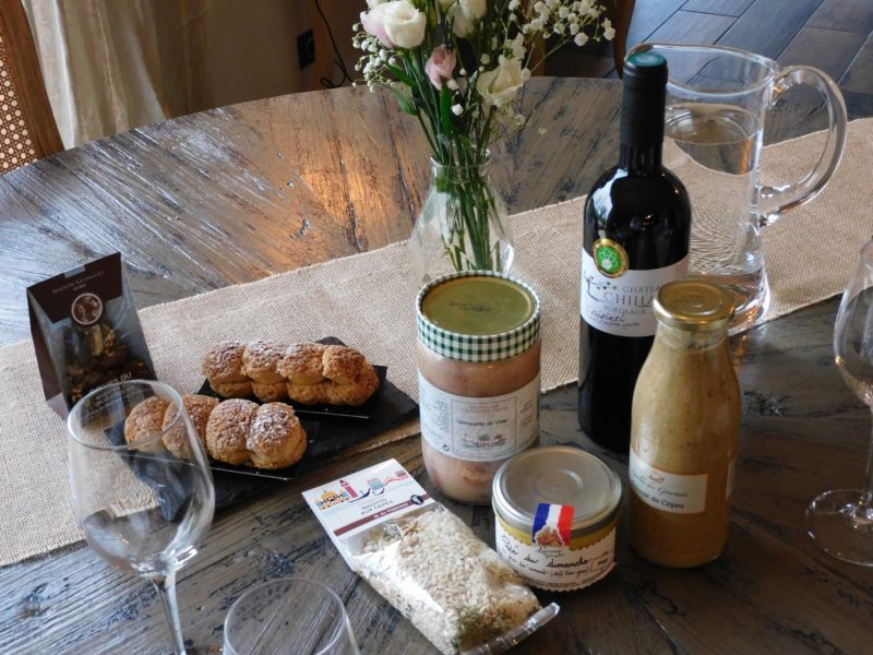 Réserver votre panier repas lors de votre séjour à la longère de chillac à morizès